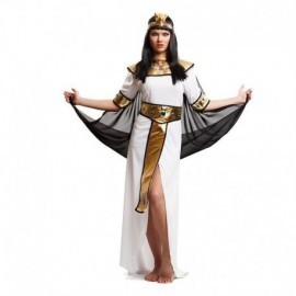 Disfraz de egipcia cleopatra blanco talla estadar mujer