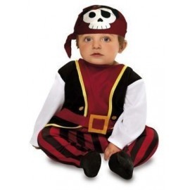Disfraz de pirata para bebe 6 a 12 meses