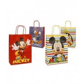 Bolsa regalo Mickey Mouse 32x24x10 cm