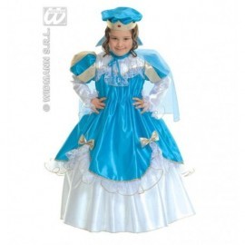 Disfraz de princesa azul 3692e  talla 4-5 años