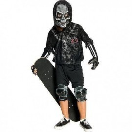Disfraz de skull skater motorista fantasma tallas
