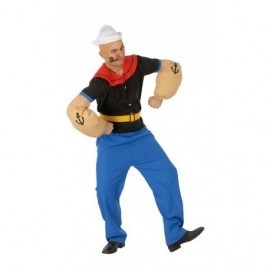 Disfraz de Popeye el marino tallas hombre marinero