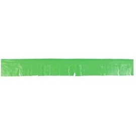 Guirnalda flecos plastico verde 25m