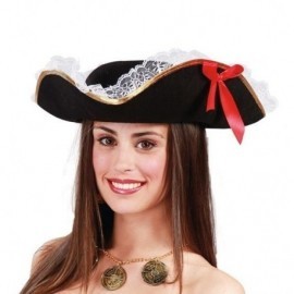 Sombrero pirata corsaria mujer 13957 gui