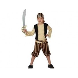 Disfraz de pirata niño 7-9  años infantil calavera ra
