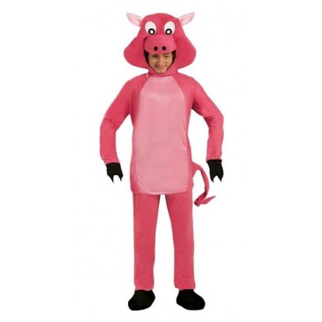 Disfraz de cerdo rosa 80727 gui cerdito porky