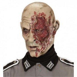Mascara zombie guerra mundial careta ojo desfigura