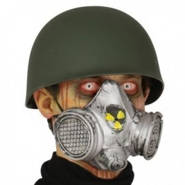 Mascara anti gas nuclear radioactiva careta