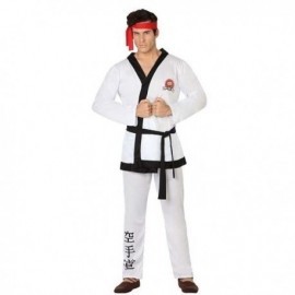 Disfraz de karateka ryu street fighter talla m-l