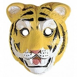 Mascara tigre de plastico infantil