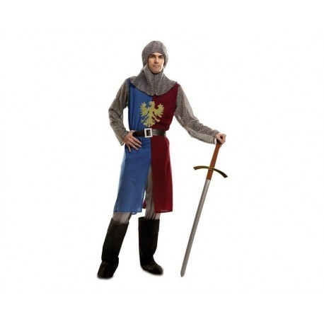 Disfraz de caballero medieval adulto talla m-l soldad
