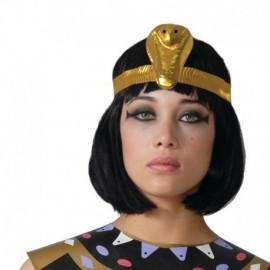 Diadema cleopatra plastico serpiente egipcia 13759