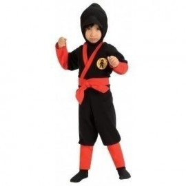 Disfraz de ninja bebe 1-2 años infatil 885295 negro r