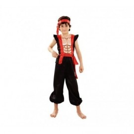 Disfraz de ninja musculoso 5-6 años infantil