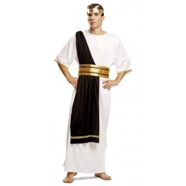 Disfraz de cesar augusto romano talla m-l hombre