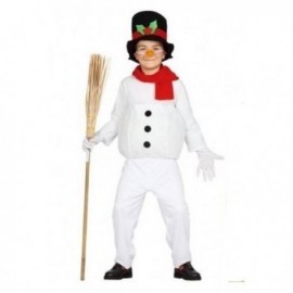 Disfraz de muñeco de nieve infantil 3-4 años
