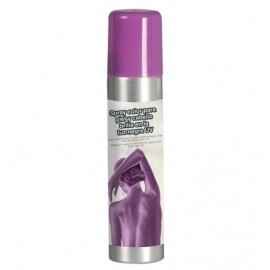 Maquillaje en espray lila 75 ml para pelo y cuerpo