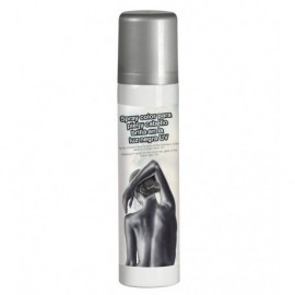 Maquillaje en spray plata 75 ml para pelo y cuerpo
