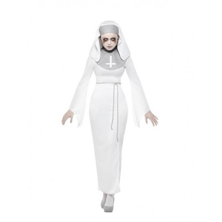 Disfraz de monja fantasma para mujer tallas