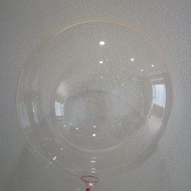 Globo bubble burbuja transparente de 90 cm unidad
