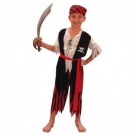 Disfraz de pirata niño bucanero infantil 701242 tallas