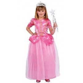 Disfraz de princesa rosa del baile tallas