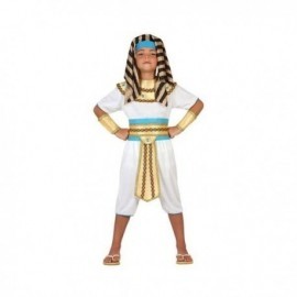 Disfraz de egipcio blanco faraon infantil tallas