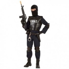 Disfraz de agente de policia swat adulto talla m o l o xl
