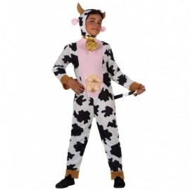 Disfraz de vaca infantil varias tallas lechera