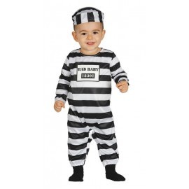 Disfraz de preso para bebe tallas