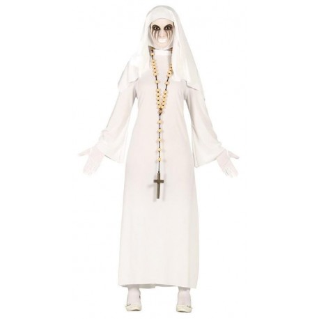 Disfraz de monja blanca fantasma american horror story talla m o l