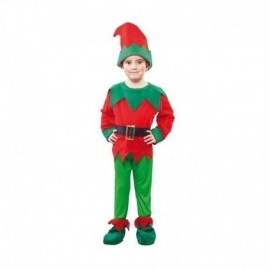 Disfraz de elfo navideño infantil tallas