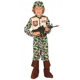 Disfraz de fuerzas especiales para niño varias tallas