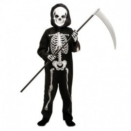 Disfraz de esqueleto de 3 a 4 años