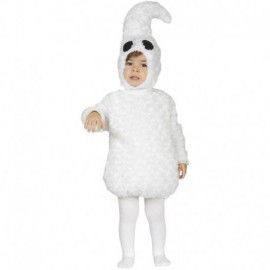 Disfraz de fantasma blanco para bebe tallas halloween