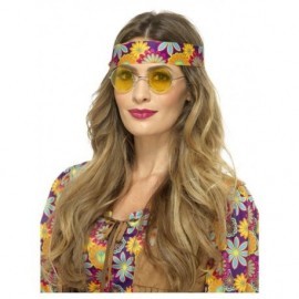 Gafas años 60 amarillas hippie