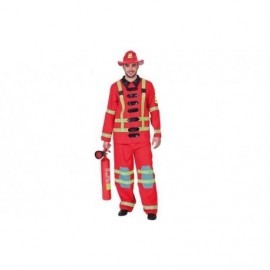 Disfraz de bombero talla l adulto