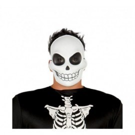 Careta calavera esqueleto de plastico halloween
