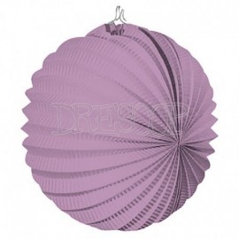 Farolillo lila esferico 22 cm feria fiesta decorac