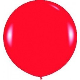 Globo balon rojo fashion solido r-36 90 cm unidad