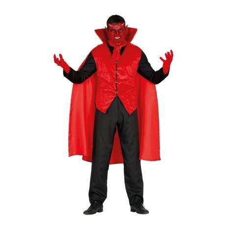 Disfraz demonio diablo para hombre talla m adulto