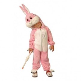 Disfraz de conejo infantil bebe rosa tallas