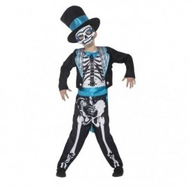 Disfraz de esqueleto dia de los muertos para niño tallas
