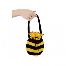 Bolso abeja rayas negras y amarillas