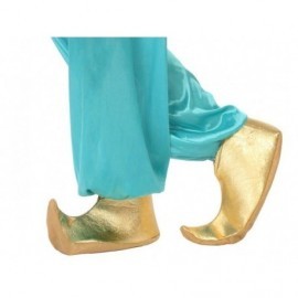 Zapatos arabes babuchas color oro para adulto