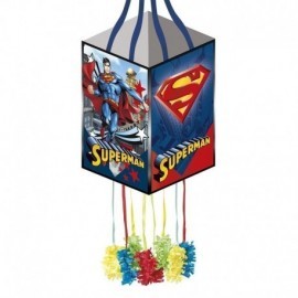 Piñata superman para cumpleaños