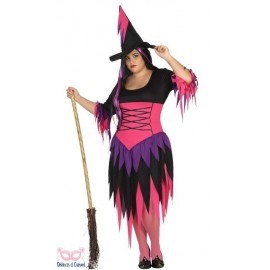 Disfraz de bruja para mujer tallas grandes halloween