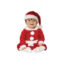 Disfraz de Mama Noel para bebe niña navidad