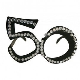 Gafas 50 cumpleaños con diamantes