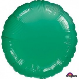 Globo barato verde redondo 45 cm helio o aire 18"